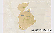 Satellite 3D Map of Ma tuq, lighten