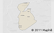 Shaded Relief 3D Map of Ma tuq, lighten, desaturated