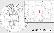 Blank Location Map of Ma tuq, within the entire country
