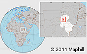 Gray Location Map of Ma tuq, highlighted grandparent region