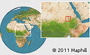 Satellite Location Map of Ma tuq, within the entire country