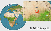 Satellite Location Map of Ma tuq