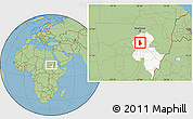 Savanna Style Location Map of Ma tuq, highlighted grandparent region