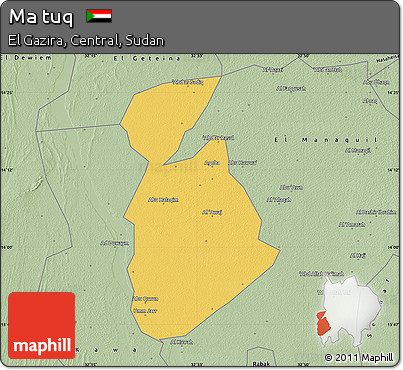 Savanna Style Map of Ma Tuq
