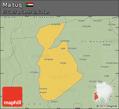 Savanna Style Map of Ma Tuq