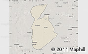 Shaded Relief Map of Ma tuq, semi-desaturated