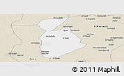 Classic Style Panoramic Map of Ma tuq