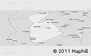 Silver Style Panoramic Map of Ma tuq