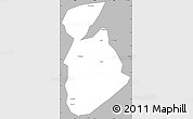 Gray Simple Map of Ma tuq