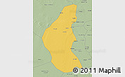 Savanna Style 3D Map of El Dewiem