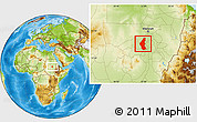 Physical Location Map of El Dewiem