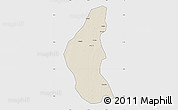 Shaded Relief Map of El Dewiem, single color outside