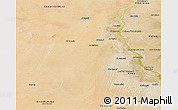 Satellite Panoramic Map of El Dewiem