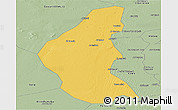 Savanna Style Panoramic Map of El Dewiem