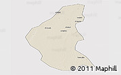 Shaded Relief Panoramic Map of El Dewiem, cropped outside
