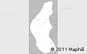 Gray Simple Map of El Dewiem