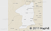 Classic Style 3D Map of El Geteina