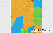 Political Map of El Geteina
