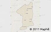 Shaded Relief Map of El Geteina, lighten