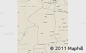 Shaded Relief Map of El Geteina