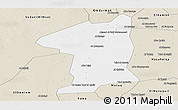 Classic Style Panoramic Map of El Geteina