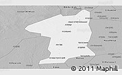 Gray Panoramic Map of El Geteina