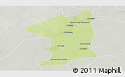 Physical Panoramic Map of El Geteina, lighten, semi-desaturated