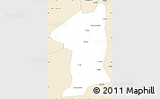 Classic Style Simple Map of El Geteina