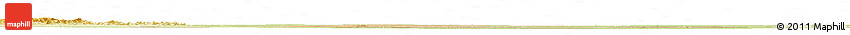 Satellite Horizon Map of White Nile, physical outside