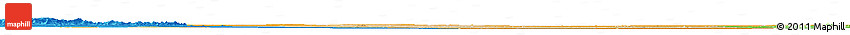 Satellite Horizon Map of White Nile, political shades outside