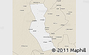 Classic Style 3D Map of Kawa