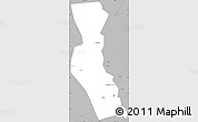 Gray Simple Map of Kawa