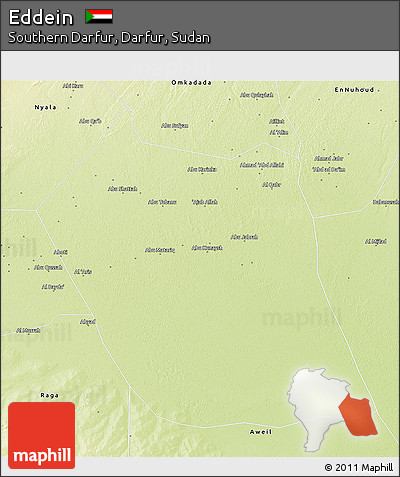 Physical 3D Map of Eddein