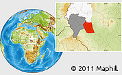 Physical Location Map of Eddein, highlighted parent region, highlighted grandparent region