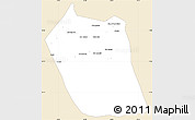 Classic Style Simple Map of Eddein, single color outside