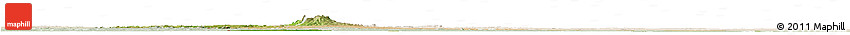 Satellite Horizon Map of Southern Darfur, lighten