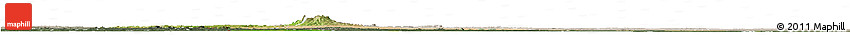 Satellite Horizon Map of Southern Darfur, semi-desaturated