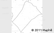 Blank Simple Map of Idd el Ghanam, no labels