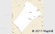Classic Style Simple Map of Idd el Ghanam