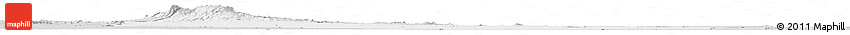 Silver Style Horizon Map of Nyala