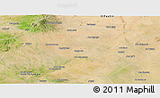 Satellite Panoramic Map of Nyala