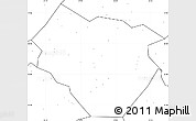 Blank Simple Map of Nyala, no labels