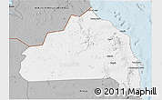 Gray 3D Map of Halaieb