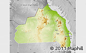 Physical Map of Halaieb, desaturated