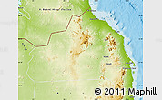 Physical Map of Halaieb
