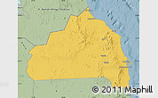 Savanna Style Map of Halaieb