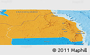 Political Panoramic Map of Halaieb