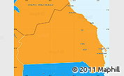 Political Simple Map of Halaieb