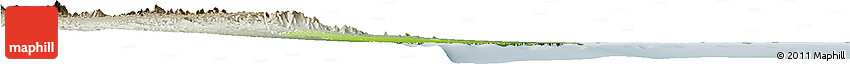 Physical Horizon Map of Port Sudan, semi-desaturated