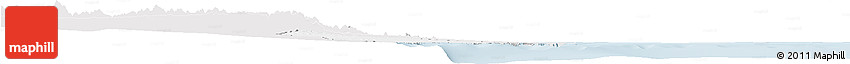 Silver Style Horizon Map of Port Sudan, single color outside